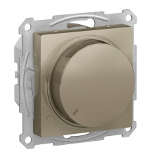 ATLASDESIGN СВЕТОРЕГУЛЯТОР (диммер) повор-нажим, LED, RC, 315Вт, мех., ШАМПАНЬ
