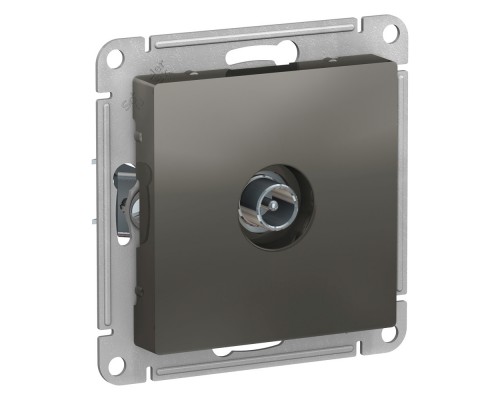 ATLASDESIGN TV РОЗЕТКА оконечная 1DB, механизм, СТАЛЬ