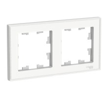 ATLASDESIGN ART 2-постовая РАМКА, БЕЛЫЙ