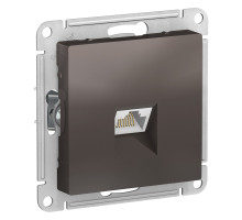 ATLASDESIGN РОЗЕТКА компьютерная RJ45, кат. 6A, механизм, МОККО
