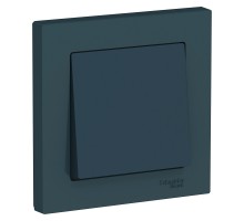 ATLASDESIGN 1-клавишный ВЫКЛЮЧАТЕЛЬ, сх.1, 10АХ, в сборе, ИЗУМРУД