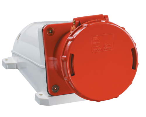 Розетка стационарная ССИ-135 63А-6ч/200/346-240/415В 3Р+РЕ+N IP67 MAGNUM ИЭК | арт.PSN12-063-5
