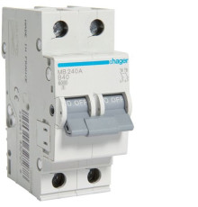 Автоматический выключатель 40/2/B (6kA) // Hager