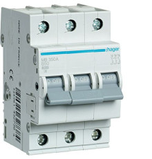 Автоматический выключатель 50/3/B (6kA) // Hager