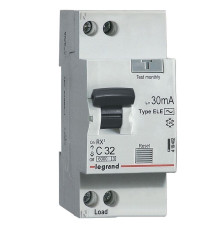 RX3 1P+N 32A С 30mA 6kA 2M AC Дифф. авт. выкл. электронный