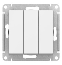 Выключатель 3-клавишный AtlasDesign ATN000131 Белый - ATN000131