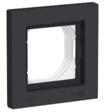 ATN441001 ATLASDESIGN AQUA 1-постовая РАМКА IP44, КАРБОН - ATN441001