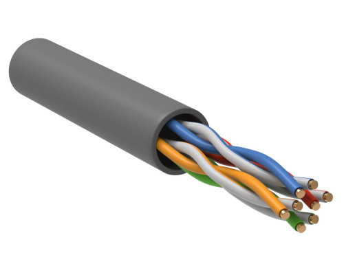 U/UTP кат.5 CCA 100МГц 4 пары PVC INDOOR 1м серый GENERICA-кат.5 CCA U/UTP кат.5 CCA 100МГц 4 пары PVC INDOOR 1м серый GENERICA-кат.5 CCA