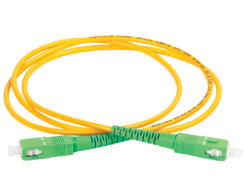 Оптический (патч-корд),  5м, SM, 9/125 (OS2), SC/APC-SC/APC,(simplex), ITK