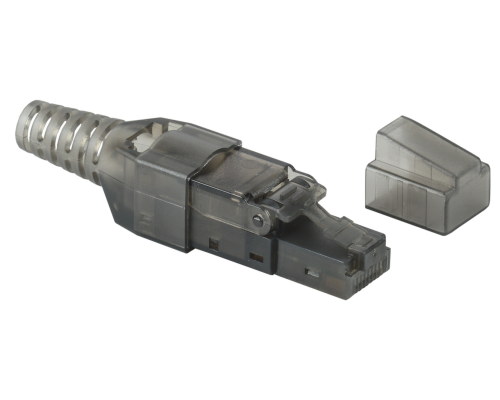 ITK Разъём RJ-45 FTP для кабеля кат. 6 полевая заделка ITK Разъём RJ-45 FTP для кабеля кат. 6 полевая заделка