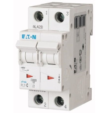 Авт. выключатель PL7-B4/2, 2P, 4A, хар-ка B, 10kA, 2M