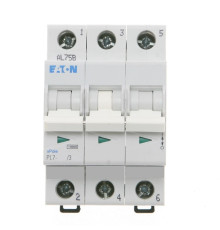 Авт. выключатель PL7-B1/3, 3P, 1A, хар-ка B, 10kA, 3M