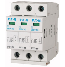 Разрядник SPCT2-280/3, 3P, 280VAC, 20kA(8/20µs), класс C, индикация, 3M