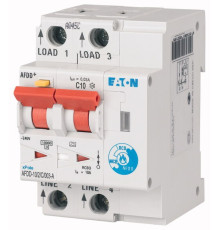 Дифф. авт. выключатель с защитой от дуги AFDD-10/2/C/003-A, 2P, 10A, хар-ка C, 10kA, 30mA, тип A, 3M