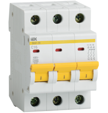 ВА47-29 3Р 40А 4,5кА х-ка D ИЭК а.в.