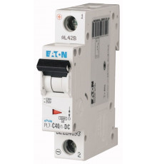 1P 40А, тип С, 10kA, 1M, 250VAC/DC, Авт. выкл. PL7