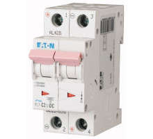 2P  2A, хар-ка C, 10kA, 250VAC/DC, 2M Авт. выключатель PL7