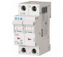 Авт. выключатель PL7-C3/2-DC, 2P, 3A, хар-ка C, 10kA, 250VAC/DC, 2M