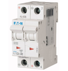 Авт. выключатель PL7-C3/2-DC, 2P, 3A, хар-ка C, 10kA, 250VAC/DC, 2M