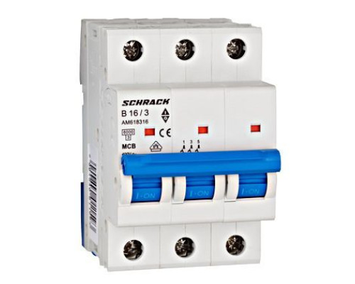 AM 6кА 3p B 16A Автоматический выключатель
