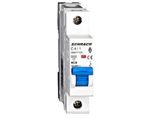 AM 6кА 1p С 04A Автоматический выключатель