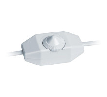 Шнур 61 602 NPS-FS02-170-2х0.5-WH 1.7м с диммир. выкл. бел. Navigator 61602