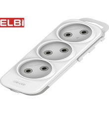 EL-BI,Myra,колодка 3гн б/з белая,527-010200-300