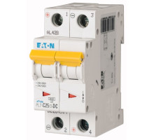 Авт. выключатель PL7-C25/2-DC, 2P, 25A, хар-ка C, 10kA, 250VAC/DC, 2M