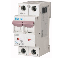 Авт. выключатель PL7-C32/2-DC, 2P, 32A, хар-ка C, 10kA, 250VAC/DC, 2M