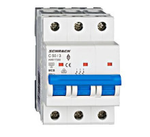 AM 6кА 3p С 50A Автоматический выключатель