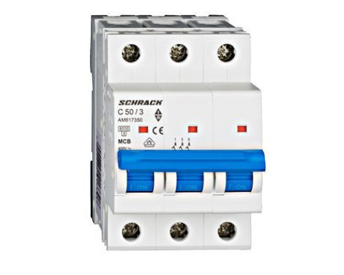 AM 6кА 3p С 50A Автоматический выключатель