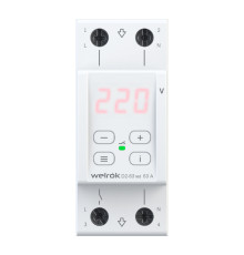Реле напряжения Welrok D2-63 red | арт.4660251140014