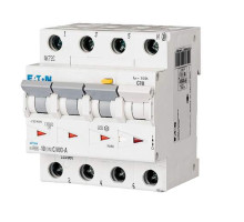 mRB 6 3P+N, 10A, хар-ка C, 6kA, 30mA, тип А, 4M  Дифф. авт. выкл.