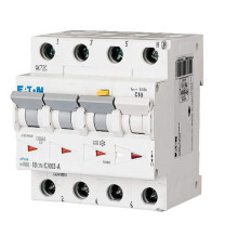 mRB 6 3P+N, 10A, хар-ка C, 6kA, 30mA, тип А, 4M  Дифф. авт. выкл.