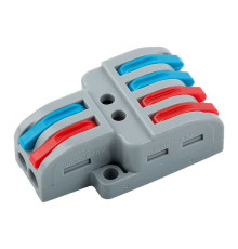 GTER7-24 Клемма универсальная монтажная разветвительная 2х4 провода, 50/2500