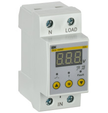 Реле напряжения РН-д однофазное 36мм 32А IEK | арт.IVR21-1-32