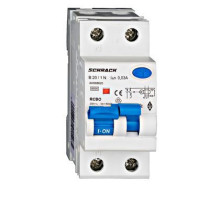 AK 6кА 1P+N B 20A/30mA Дифференциальный автоматический выключатель тип A