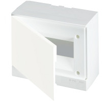 Щиток навесной ABB Basic E BEW401208, 8M, белая дверь, 63A, IP40, 230x180x102mm, 2хPEN-шина