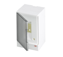 Щиток навесной ABB Basic E BEW402202, 2M, прозр. серая дверь, 63A, IP40, 120x180x102mm, без шин