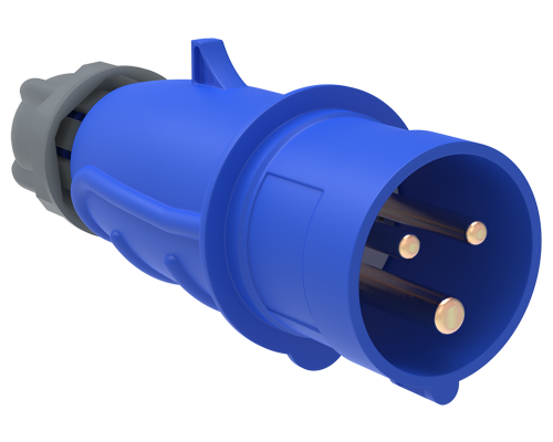 ССИ-023 32А-6ч/200-250В 2Р+РЕ IP44 MAGNUM вилка перенос.ИЭК