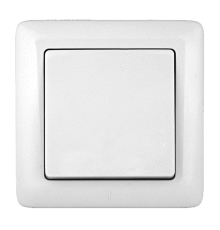 ХИТ С/У 1-клавишный ВЫКЛЮЧАТЕЛЬ 6А, 250В, БЕЛЫЙ | арт.VS16-133-B