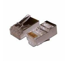Разъем RJ-45 FTP для кабеля кат. 5Е, 8P8C (2 шт), TDM