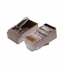 Разъем RJ-45 FTP для кабеля кат. 5Е, 8P8C (2 шт), TDM