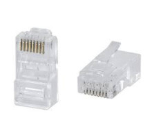Разъем RJ-45 UTP для кабеля кат. 5Е, 8P8C (2 шт), TDM