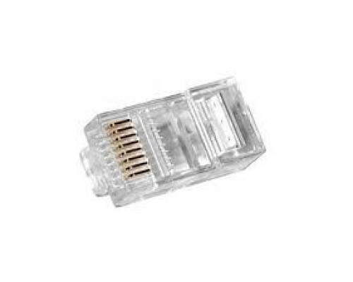 Разъем RJ-45 UTP для кабеля кат. 5Е, 8P8C (5 шт), TDM Разъем RJ-45 UTP для кабеля кат. 5Е, 8P8C (5 шт), TDM