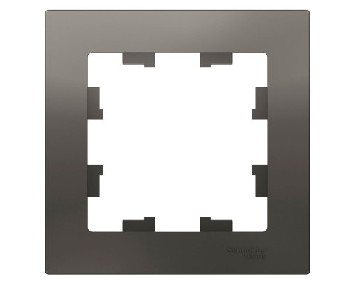 Рамка на 1 пост Schneider Electric AtlasDesign ATN000901 Сталь - ATN000901 Рамка на 1 пост Schneider Electric AtlasDesign ATN000901 Сталь - ATN000901