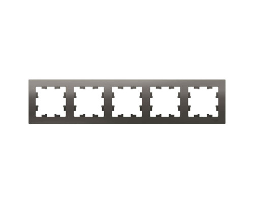 Рамка на 5 постов Schneider Electric AtlasDesign ATN000905 Сталь - ATN000905