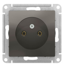 Розетка без заземления без шторок Schneider Electric AtlasDesign ATN000941 Сталь - ATN000941