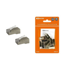 Разъем RJ-45 FTP для кабеля кат. 5Е, 8P8C в блистере (10шт) TDM