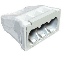 Клемма 61 325 LGR 3-контактная, до 2,5мм², 24A, 450V, серый, полиамид | арт.2054485